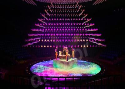 China Interactive RGB Portable LED Dance Floor Stage Party Platforms For Rental Hire for sale