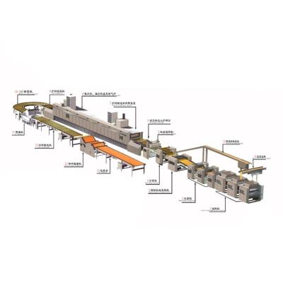 China Bakery Xinxiang YU line production biscuit line/JI hard and soft machine biscuit making for sale