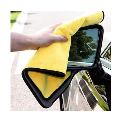 China QUICK DRY 40*40 cm 600 gsm coral fleece gaoyang microfiber microfiber towel ready running car drying ultra best care microfiber car wash towel for sale