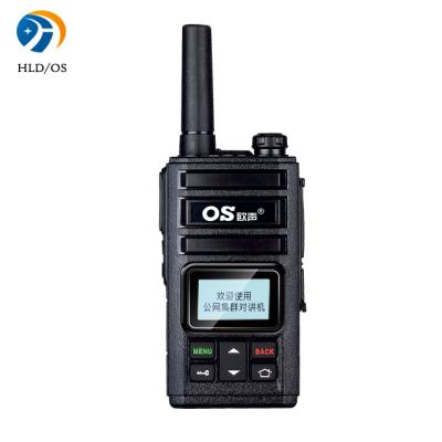 China walkie talkie with sim card 2G 3G 4G walkie talkie with Sim Card OS-388 100Km chain walkie talkie for sale