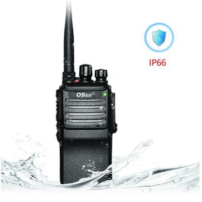 China Police Walkie Talkie OS-T10 Police License Free Waterproof IP66 Walkie Talkie for sale