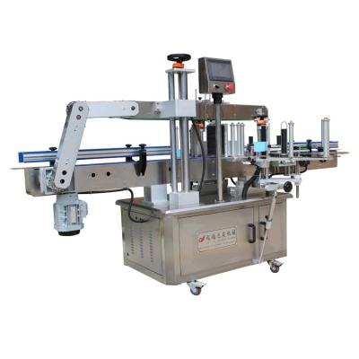 China Automatic Food Round Bottle Labeling Machine With Code Printer for sale