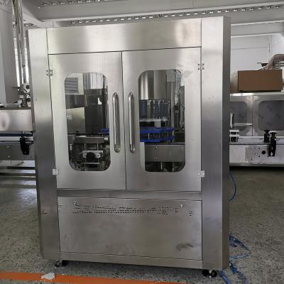 China Full Automatic Food Roll Fed OPP BOPP Film Hot Melt Glue Labeling Machine For Water Bottle for sale