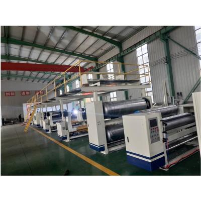 China Food Corrugated Cardboard Production Line 5 Ply Double Wall Cardboard Making Machine for sale