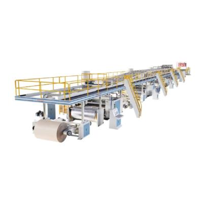 China 5ply Food Corrugated Cardboard Box Making Machine / Packaging Line Production for sale