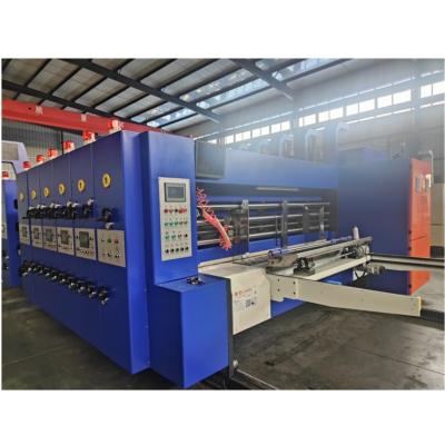 China Hotels Factory Direct Sale Quality Control Flexo Printing Machine Perfect 4 Color For Wrapping Paper for sale