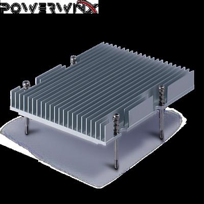 China OEM extruded aluminum profiles heatsink Aluminum Alloy ISO9001 Extrusion  CNC Machining for sale