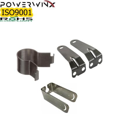 China Custom Manufacturer Metal Clip Stamping Sheet Metal Spring Belt Clips à venda