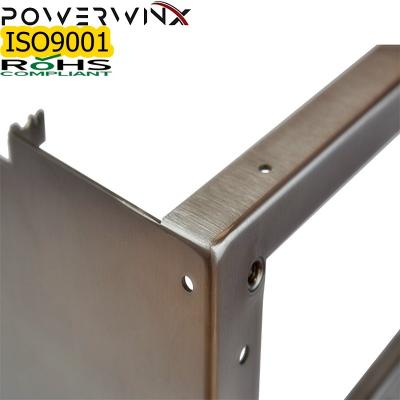 China Custom aluminum steel sheet metal processing fabrication parts service for sale