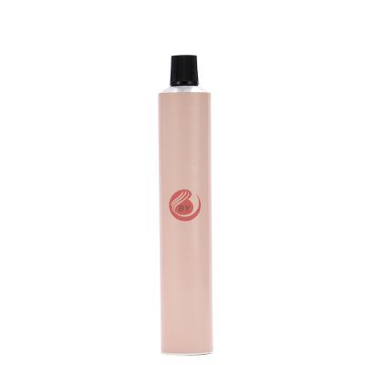 China eco-friendly aluminum cosmetic packaging connect tube for hair dye paint color for sale