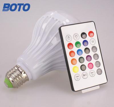 China Wireless RGB Desk LED Lighting Game Music Wireless Bulb E26 E27 B22 For Hotel Home Restaurant for sale