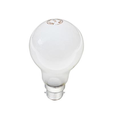 China Good Price GLASS Matte Incandescent Lamp Filament 60w 75w 100w Incandescent Light Bulb for sale