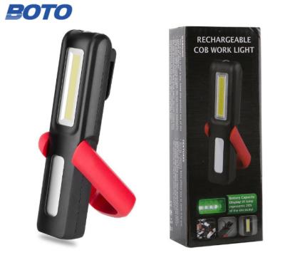 China Portable Rechargeable Work Light USB Rechargeable Magnetic COB Led Worklight Inspection Light Work Light For Car Repair Emergency for sale