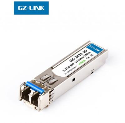 China Compatible FTTH GLC-FE-100FX 155M 1310nm 2KM SFP Optical Module for sale