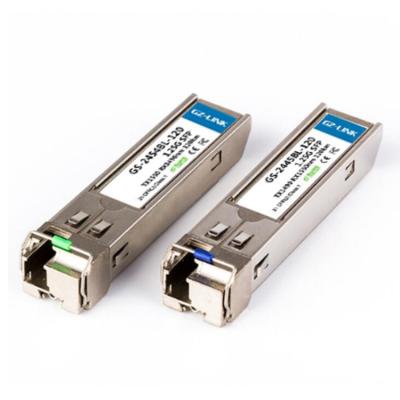 China Single sided FTTH SFP 1.25G BIDI 120km TX1490/RX1550NM SMF LC DDM module for sale