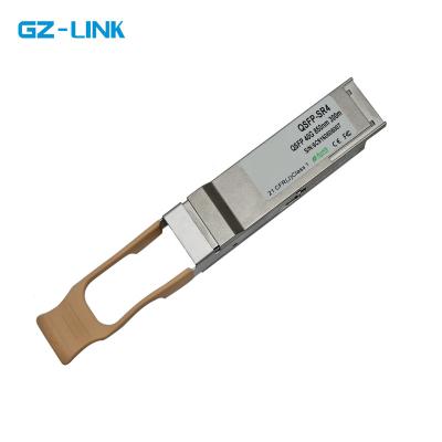 China Fiber Equipment GZ-LINK New Products 40G QSFP SR4 850nm 300M MPO/MTP Connector Best Selling MMF SFP Transceiver for sale