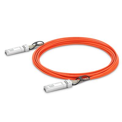 China OFNP GZ-LINK 10m 10G SFP+ Active Fiber Optic Cable Compatible Dell CBL-10GSFP-AOC-10M for sale