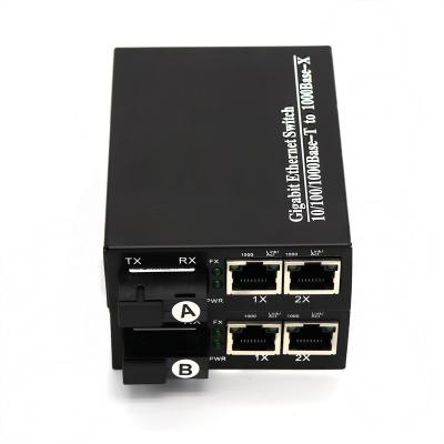 China Original DC5V/1A 10/100/1000m Gigabit SFP Fiber Media Converter Gigabit SFP Network Poe Switch Network Rj45 Power For Ftth for sale