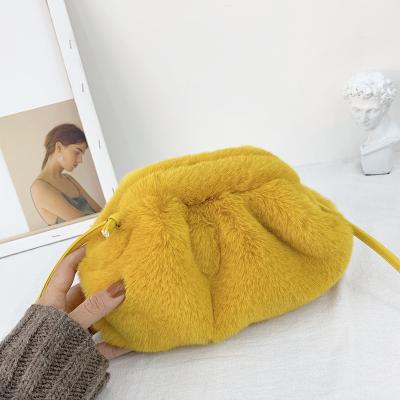 China 2020 Latest Fashion Faux Fur Bag Cross Shoulder Bags - Body Bag Women for sale