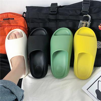 China Fashion Trend Plain Soft Comfortable Men's EVA Yeezy Slides Unisex Slippers for sale