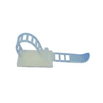 China Eco-friendly Plastic Nylon Adjustable Cable Ties Clamps Self Adhesive Cable Clip Te koop