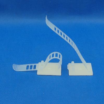 China Plastic Hot Selling Adhesive Cable Management Clips Clamp Wire Adjustable 3M Clamp zu verkaufen