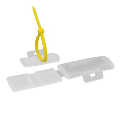 Chine MC1 MC2 MC3 Clear Plastic Cable Tag Logo Box Flag Ties Wire Cable Tie Tag Specification Signage Matched Table à vendre