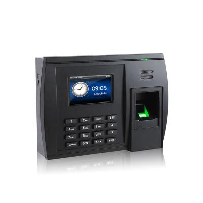 China Clock 18(L)*13.8(W)*3.8(H)cm Hour GSM SIM Card Wireless Networks Biometric Fingerprint Time Attendance System for sale