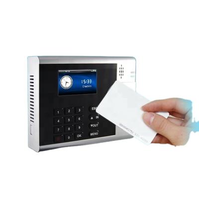 China Job Code (S400) 3 Inch TFT Proximity Card Time Clock With TCP/IP for sale