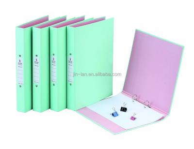 China Office Stationery Folder Printing Paper File Folder 2 Ring Binder for sale