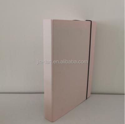 China A5 Document Paper Box With Elastic Band PP Edge for sale