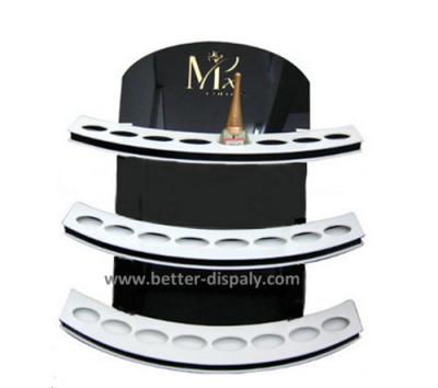 China Custom Acrylic Cosmetics Retail Display Stand For Eyeshadow for sale