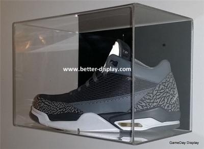 China Custom Acrylic Sneaker Display Box for sale