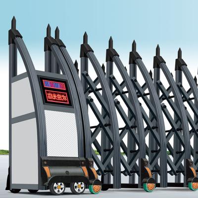 China Eco Friendly Retractable Stainless Steel Boom Barrier Parking Access Control System for sale