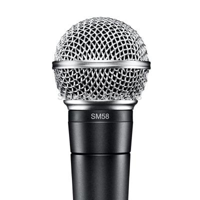 China Vintage Good Quality Shure SM58 Microphone MIC Handheld Cardioid Wired Mikrofon Stage Performance Vocal Dynamic Microphone SM58 Microphone for sale