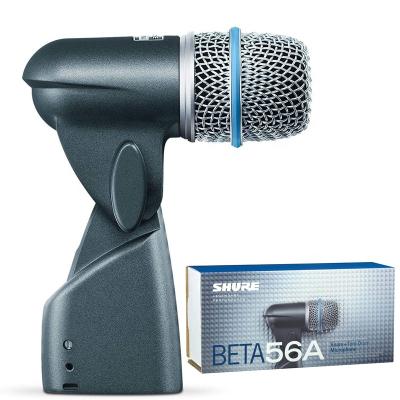 China BETA 56A Supercardioid Shure Professional Vocal Pivot-Mount Microphone Instrument Microphone Dynamic Tom Cable Trap for sale