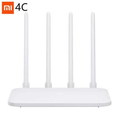 China Xiaomi MI Router 4C 4 Antennas 802.11 Wireless WiFi Router NB /g/n 2.4G 300MBps 64MB ROM APP Home Control for sale