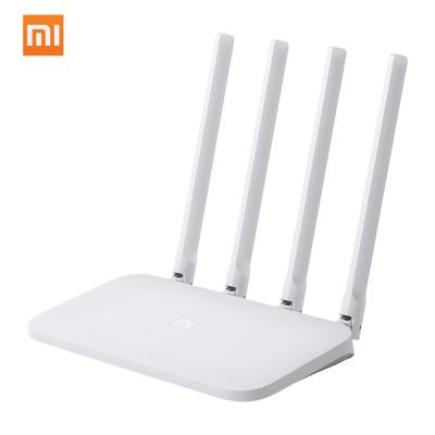 China Original Xiao Mi WIFI Router 4C Router Home APP Control 64 RAM 2.4G 300Mbps 4 Antennas Bundle Wireless Routers With APP Control for sale