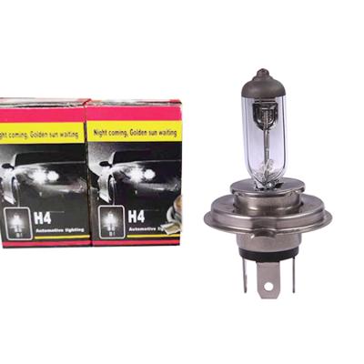 China High Clear Car Auto Head Light 6000K H4 12V Halogen Automobile Lamp Bulb 2020 H4 P43T for sale