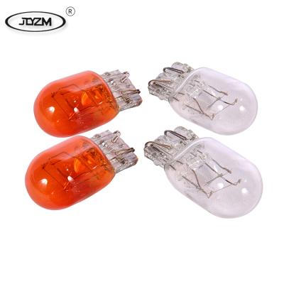 China Auto Turn Signal Light Factory Price E-MARK Bulb Factory OEM OEM Customized Brand W3x16d WY21W T20 Amber Halogen Bulbs for sale