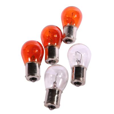 China Automobile Lamp Brake Lights Turn Lights For Miniature Cars P21w Py21w Halogen S25 Bulbs for sale