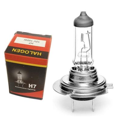 China E-brand Car Halogen H7 12V 55W Lamp Super White Auto Headlight H7 12V 55W Halogen Bulbs for sale