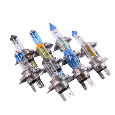 China E-brand H4 P43t,Chinese P45t 12V Clear Halogen Car Headlight Bulbs,Automotive Lamp Hard Glass H4 for sale