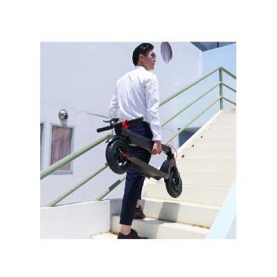 China New Style Solid Brake 350W Unisex Responsive Two Wheel Black Electric Scooter for sale