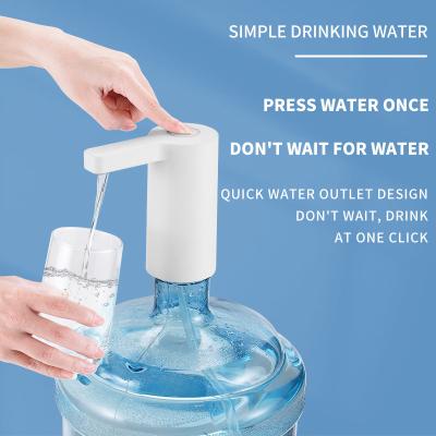 China Portable USB Hotel Intelligent Rechargeable Drinking Water Pump Electric Water Dispenser for sale