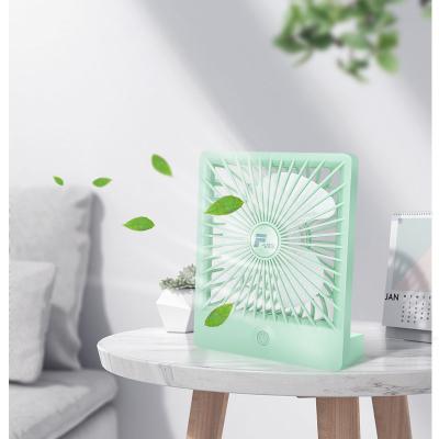 China Single Small USB Fan Stand Table Fan Portable Portable Portable Usb Rechargeable Air Mini Desktop Fan for sale