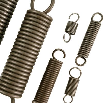 China Factory Coil Steel Wire Metal Double Hook Extension Spring for sale