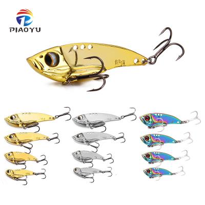 China Piaoyu Three-color Simulation Metallic Copper Spangled Fishing Lure XY-546 for sale