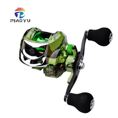 China PIAOYU 18+1BB 7.1:1 Straight Fishing Reel Double Line 10kg Cup BaitCasting Ree Bait Fishing Reels Max Drag for sale