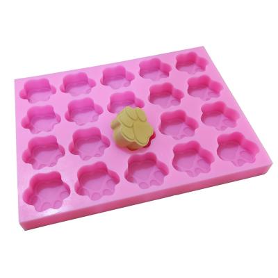 China Sustainable Custom Silicone Soap Mold Silicone Trays with Personal Shape Size for Soap Wax Candle Chocolate Soap Making for sale